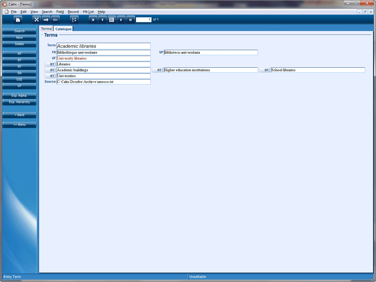 Image of example term record